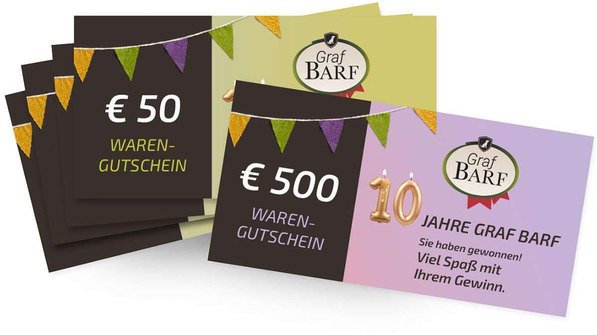 Graf Barf Gutscheine