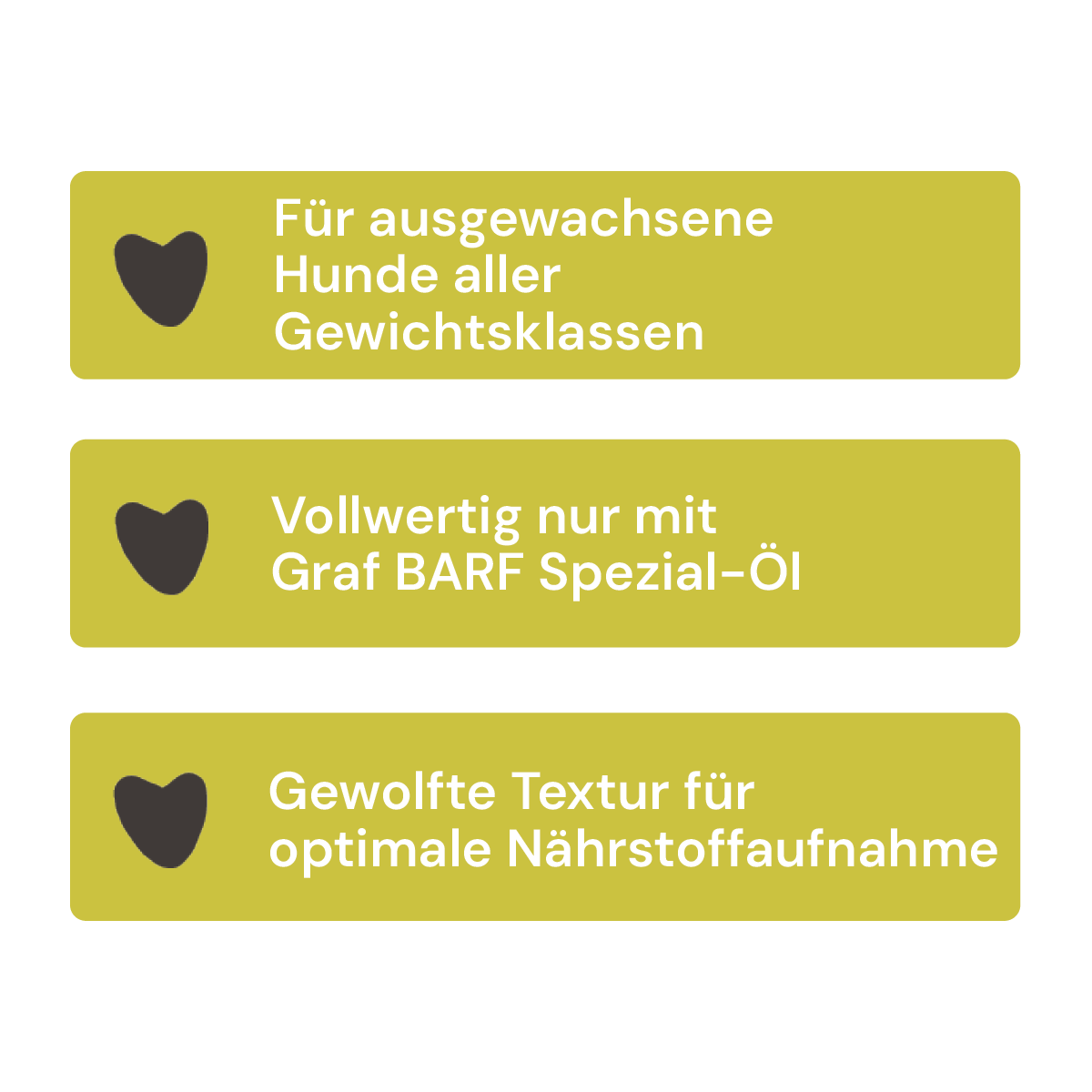 Vollwertmenü Plus Rind gewolft