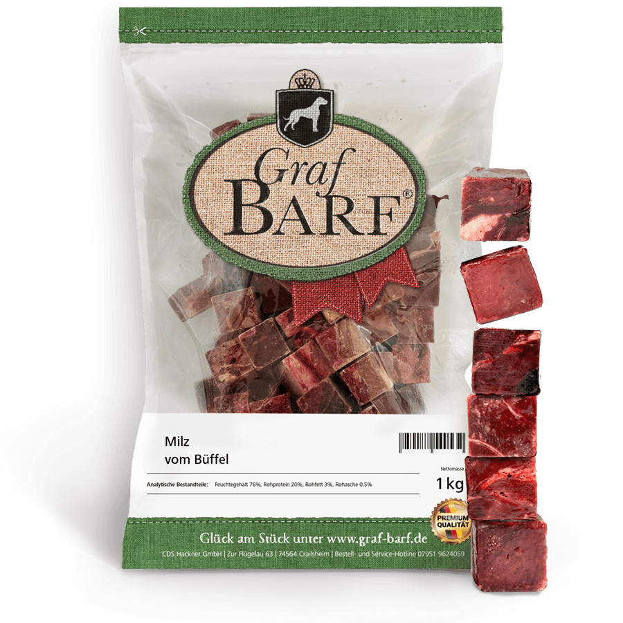Graf Barf Milz vom Büffel