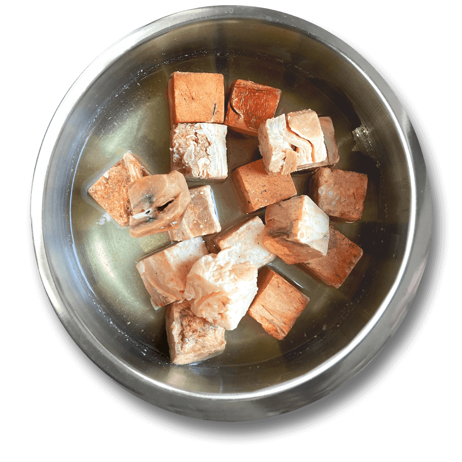 Barf vom Rind gefriergetrocknet